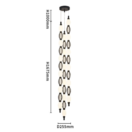 Подвесная люстра Favourite Perler 4560-3PC