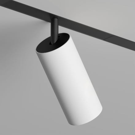 Трековый однофазный светильник Denkirs Smart Spot DK8041-BW+BK