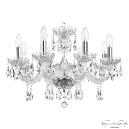Подвесная люстра Bohemia Ivele Crystal 117/8/195 Ni
