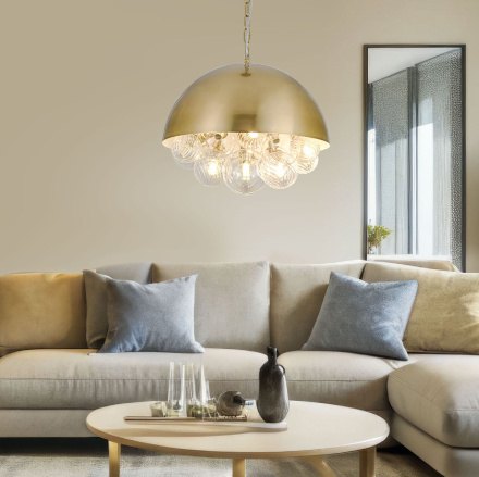 Подвесная люстра Eurosvet Anait 30177 латунь a069151