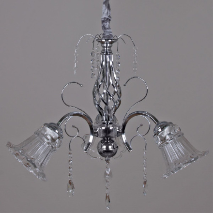 Подвесная люстра Reluce 02349-0.4-03 CR+CL