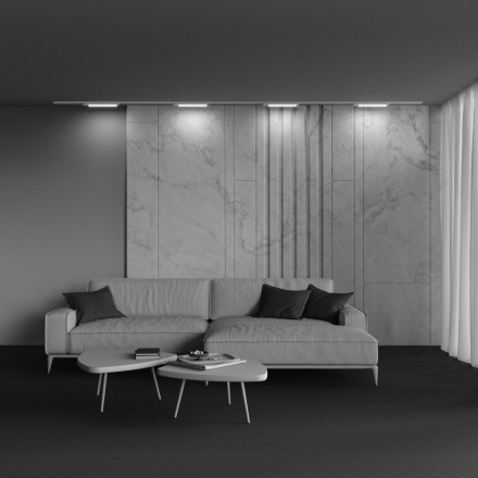 Трековый светильник Maytoni Basis TR000-1-12W4K-W