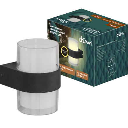 Уличный настенный светильник Duwi Nuovo LED 24778 8