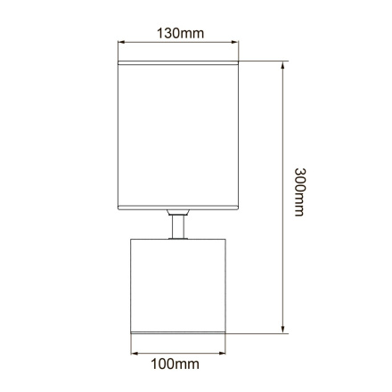 Настольная лампа Uniel UML-B306 E14 GOLD/BLACK UL-00012422
