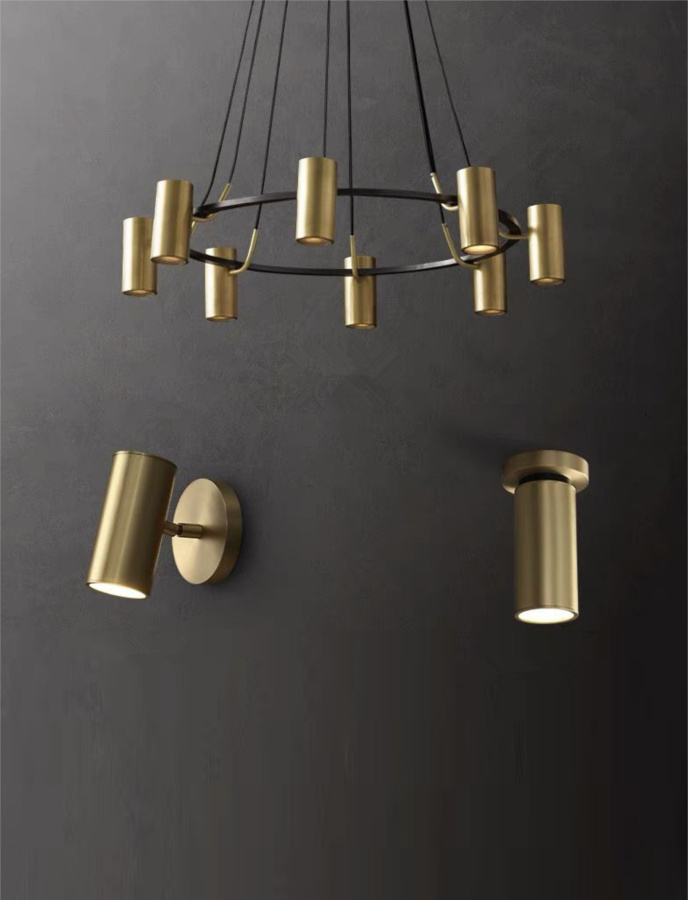 Спот iLamp Plum 8860W BR-BK