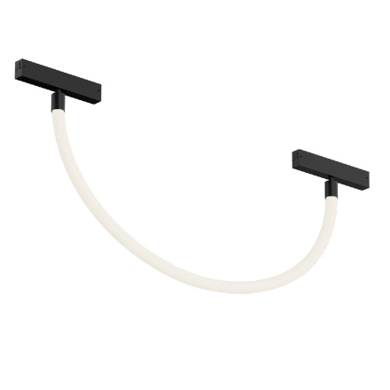 Трековый однофазный светильник Denkirs Smart Ray DK8060-BK