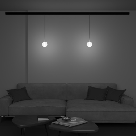 Трековый магнитный светильник Maytoni Luna TR039-4-5WTW-DD-B