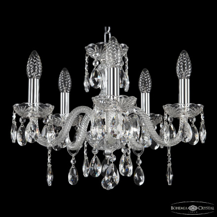 Подвесная люстра Bohemia Ivele Crystal 117/5/141 Ni