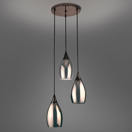 Подвесная люстра Eurosvet Cosmic 50085/3 черный жемчуг