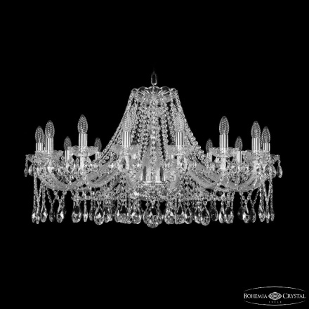 Подвесная люстра Bohemia Ivele Crystal 1413/16/360 Ni