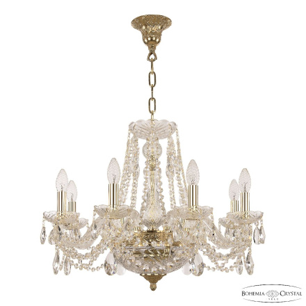 Подвесная люстра Bohemia Ivele Crystal 1451/8/160/250 G