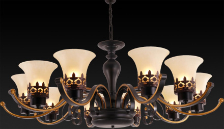 Подвесная люстра Toplight Florence TL7490D-08BL