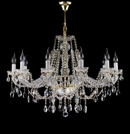 Подвесная люстра Maytoni Beatrix DIA019-10-G