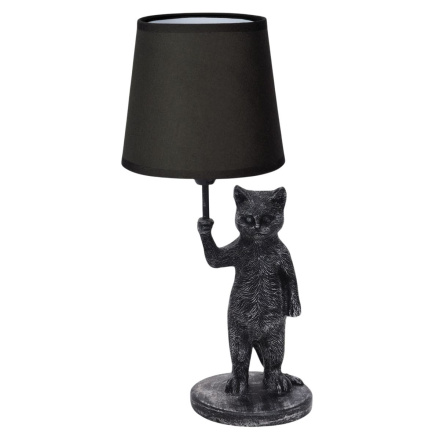 Настольная лампа Uniel UL-00013444 UML-B465 E14 SILVER/BLACK