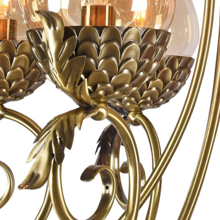 Подвесная люстра Lumien Hall Оливи 3304/5H-ABPAB-AM