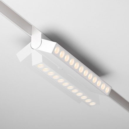 Трековый магнитный светильник Maytoni Points TR033-4-12W3K-M-DS-W