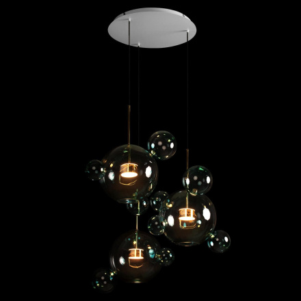 Подвесная люстра Loft IT Bolle 2027-D3 Blue