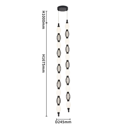 Подвесная люстра Favourite Perler 4560-2PC