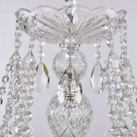 Подвесная люстра Bohemia Ivele Crystal 1411/10/360 Ni