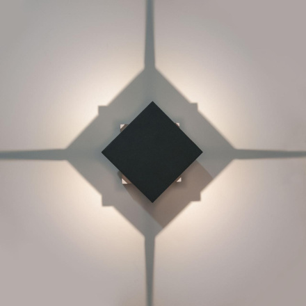 Уличный настенный светодиодный светильник Elektrostandard 1606 Techno LED Tellus 4690389086052