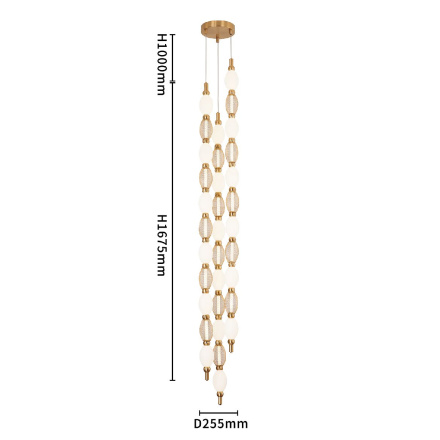 Подвесная люстра Favourite Perler 4559-3PC