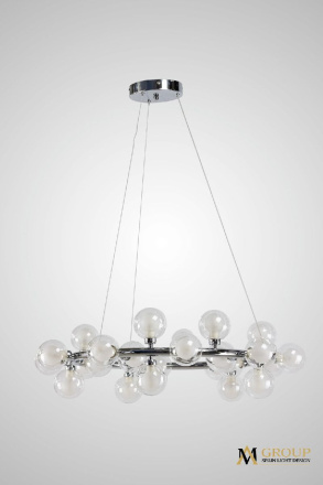 Подвесная люстра AM Group AM470 D700 CHROME