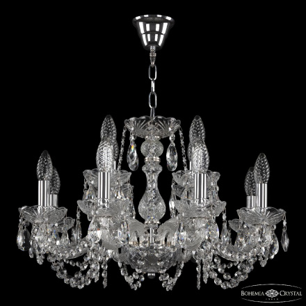 Подвесная люстра Bohemia Ivele Crystal 119/8+4/200 Ni