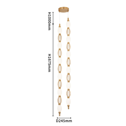 Подвесная люстра Favourite Perler 4559-2PC