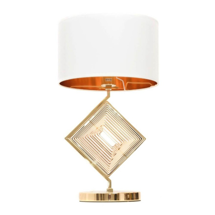 Настольная лампа Lumina Deco Fabi LDT 5529 F.GD+WT