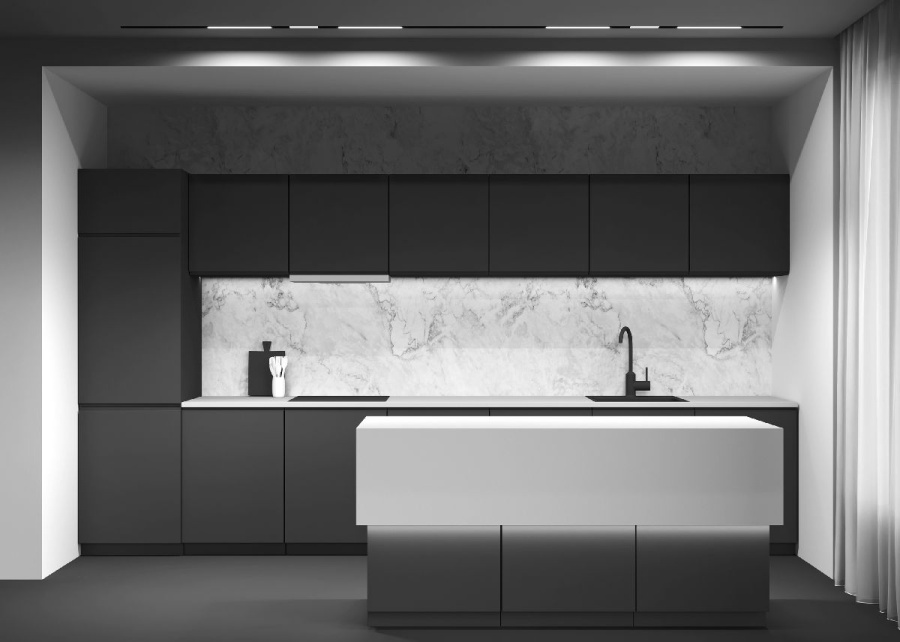 Трековый светильник Maytoni Technical Basis TR074-2-12W4K-B