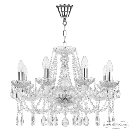 Подвесная люстра Bohemia Ivele Crystal 107/8/200 Ni