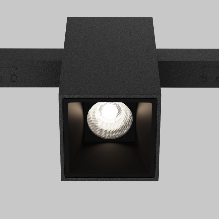 Трековый магнитный светильник Maytoni Alfa TR121-4-7W-DS-B