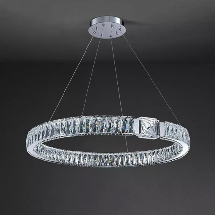 Подвесная люстра Delight Collection D8010P/R/D600 silver