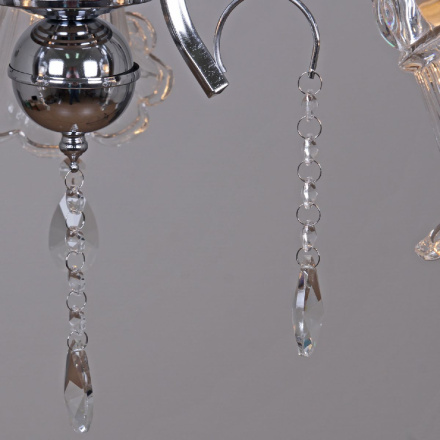 Подвесная люстра Reluce 02349-0.4-05 CR+CL