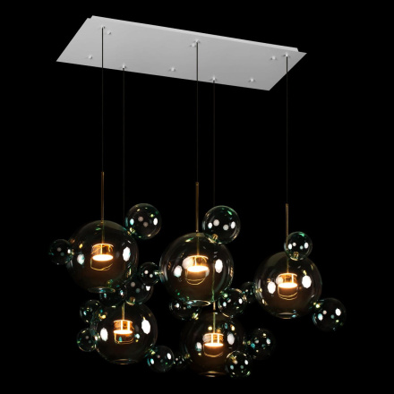 Подвесная люстра Loft IT Bolle 2027-S5 Blue