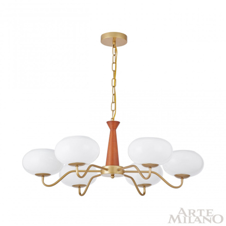 Подвесная люстра Arte Milano Napoli 310166/D780/6 BS/WD