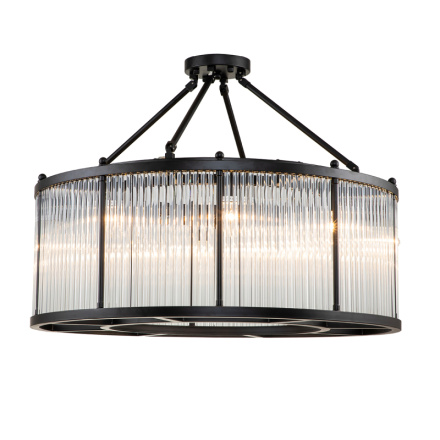 Подвесная люстра Delight Collection Bernardi KR0802P-8 black