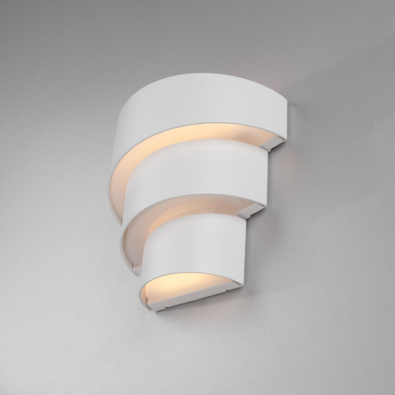 Уличный настенный светодиодный светильник Elektrostandard 1535 Techno LED Helix белый 4690389116025