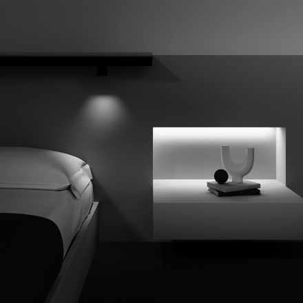 Трековый магнитный светильник Maytoni Alfa S TR133-4-7W-DS-B