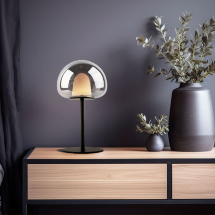 Настольная лампа Eurosvet Twice 90326/1 черный a065923