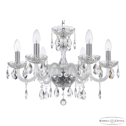 Подвесная люстра Bohemia Ivele Crystal 117/6/195 Ni