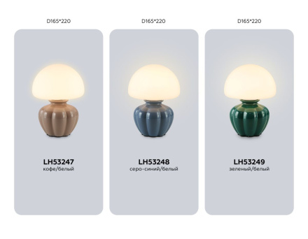 Настольная лампа Ambrella Light High Light Ceramo Modern LH53249