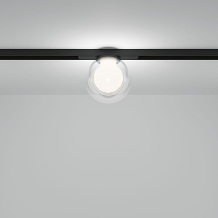 Трековый магнитный светильник Maytoni Bubble TR181-1-4WTW-B