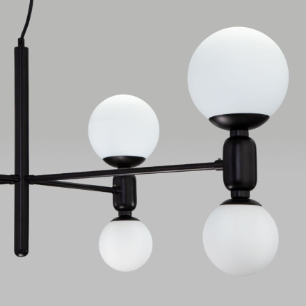 Подвесная люстра Eurosvet Bubble 30182/8 черный a063212