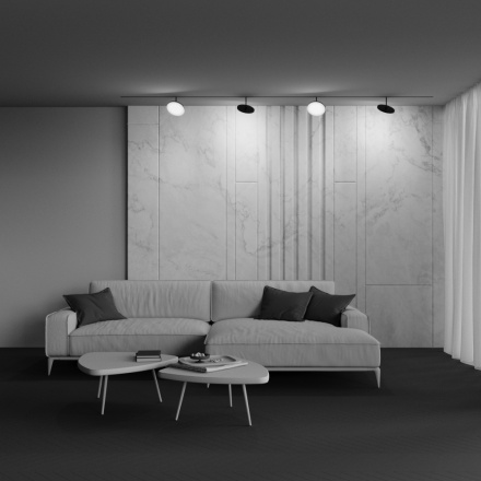 Трековый магнитный светильник Maytoni Plato TR131-4-15W-DS-B