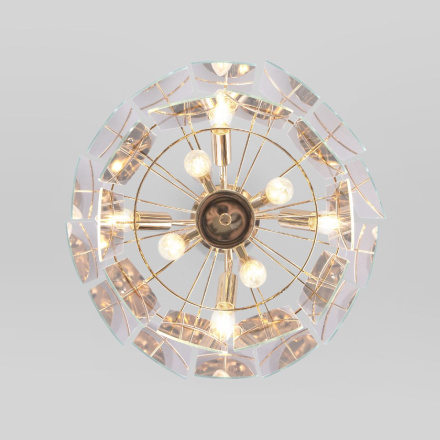 Подвесная люстра Eurosvet Claire 60170/8 золото Smart a070629