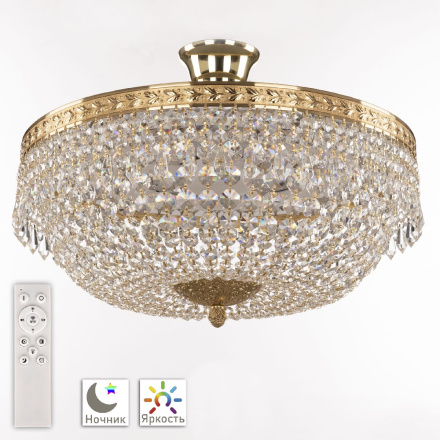 Потолочная люстра Bohemia Ivele Crystal 19011/45IV/LED-DIM G