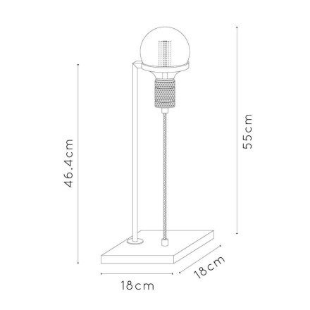 Настольная лампа Lucide OTTELIEN 30571/01/30