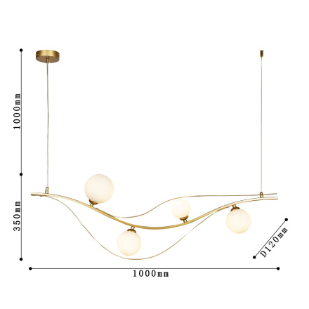 Подвесная люстра Favourite Carina 4059-4P