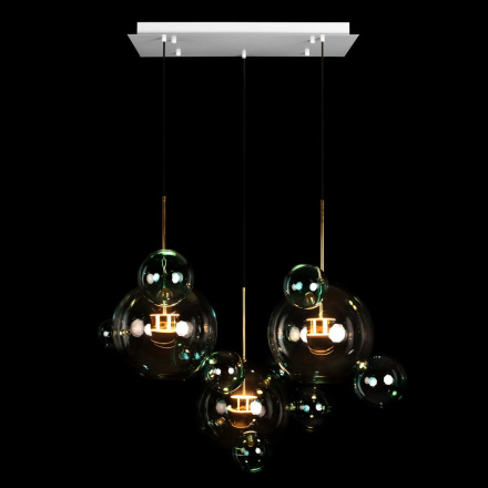 Подвесная люстра Loft IT Bolle 2027-S3 Blue